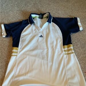 Adidas Kids' Navy, White, and Gold Jersey